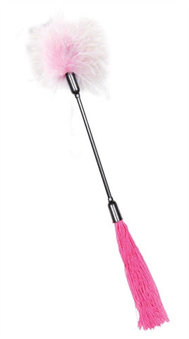 Whip and Tickler - Pink and White - KG