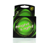 Night Light Lubricated Condoms - 3 Pack - KG