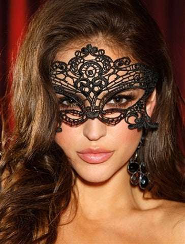 Embroidered Venice Mask - KG