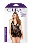 Curve Stretch Lace Chemise & Matching G-String - KG