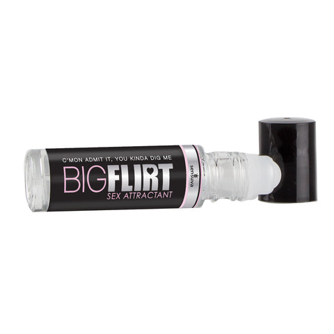 Big Flirt Pheromone Infused Sex Attractant 0.34 Fl. Oz. / 10 ml - Kissy Games