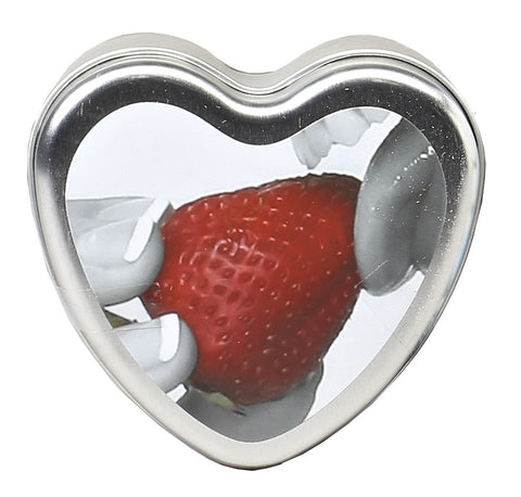 Strawberry Edible Body Candle - 4.7  Oz. - Kissy Games