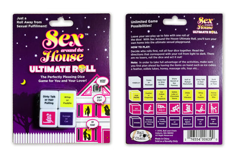 Sex Around the House Ultimate Roll - Dice Game - KG