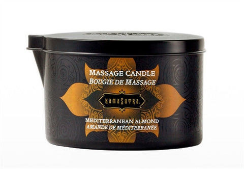 Massage Oil Candle - Mediterranean Almond - 6 Oz. - Kissy Games