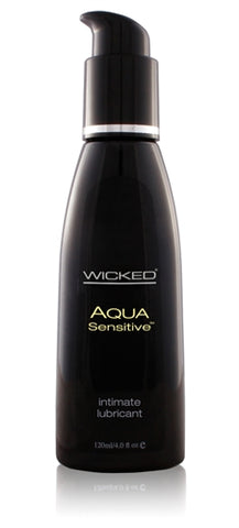 Aqua Sensitive Water-Based Lubricant - 4 Oz. - KG